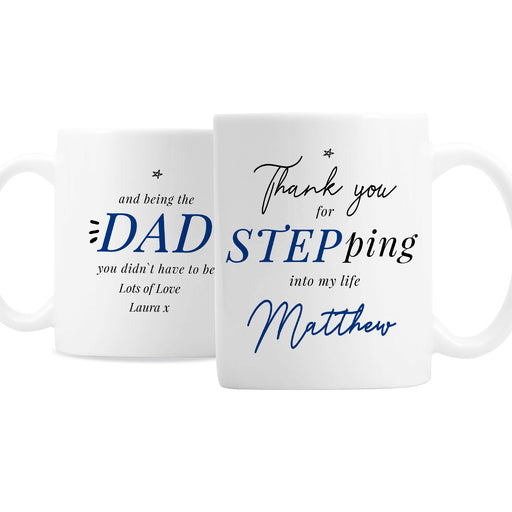 Personalised Step Dad Mug - The Gift Cabin UK