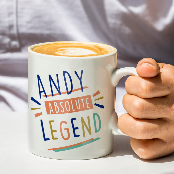 Personalised Absolute Legend Mug - The Gift Cabin UK