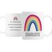 Personalised Rainbow Mug - The Gift Cabin UK