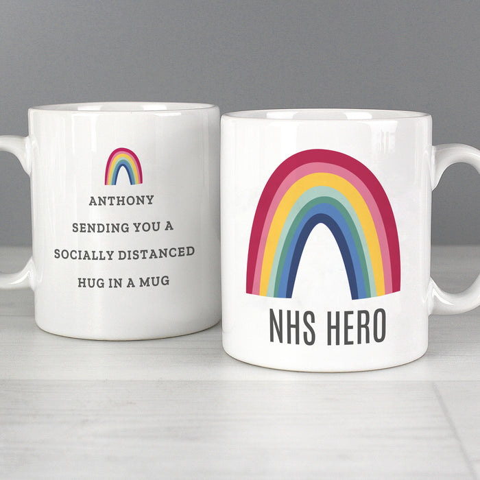 Personalised Rainbow Mug - The Gift Cabin UK