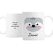 Personalised Cute Sloth Face Mug - The Gift Cabin UK