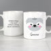 Personalised Cute Sloth Face Mug - The Gift Cabin UK