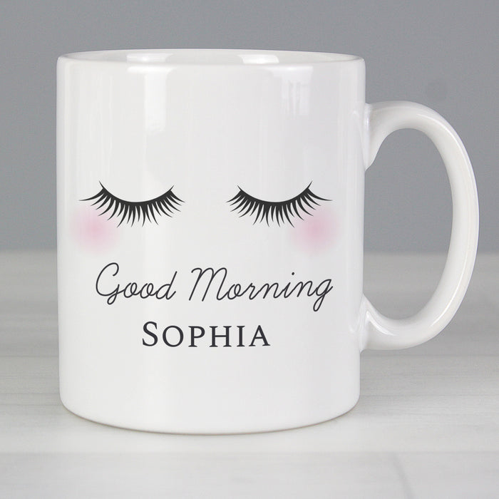 Personalised Eyelashes Mug - The Gift Cabin UK