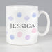 Personalised Pink Spot Mug - The Gift Cabin UK