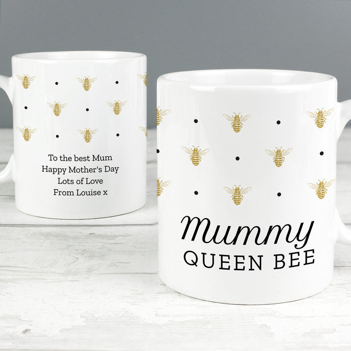 Personalised Queen Bee Mug - The Gift Cabin UK