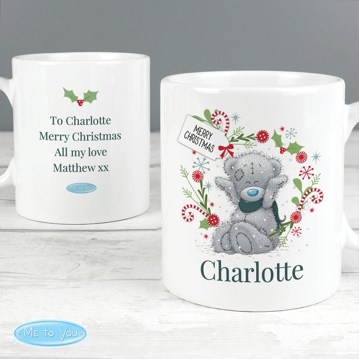 Personalised Me to You 'For Grandad Dad' Christmas Mug - The Gift Cabin UK