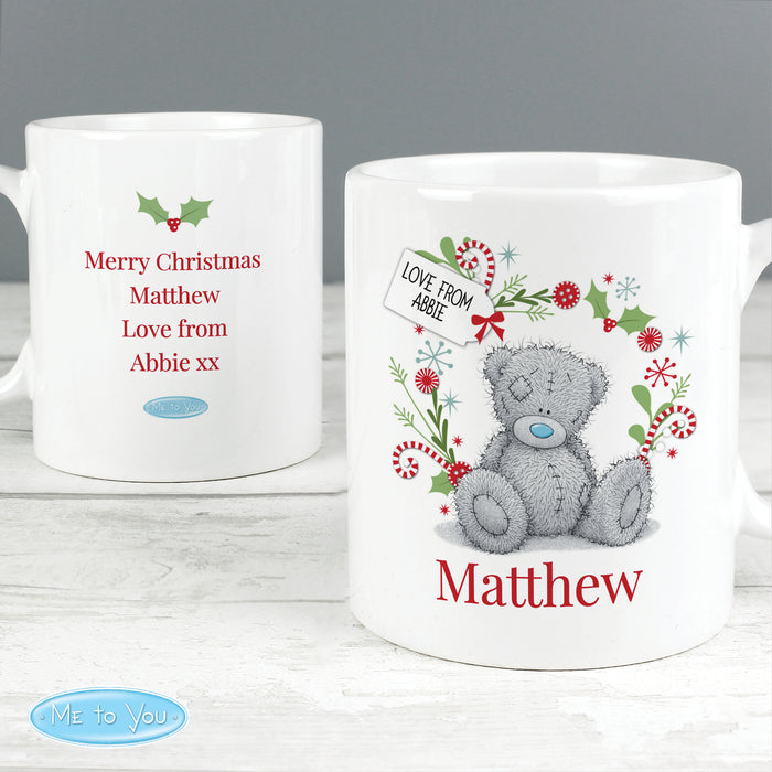 Personalised Me to You 'For Nan, Grandma, Mum' Christmas Mug - The Gift Cabin UK