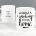 Personalised Working From Home Mug - The Gift Cabin UK