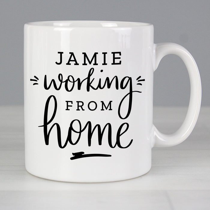 Personalised Working From Home Mug - The Gift Cabin UK