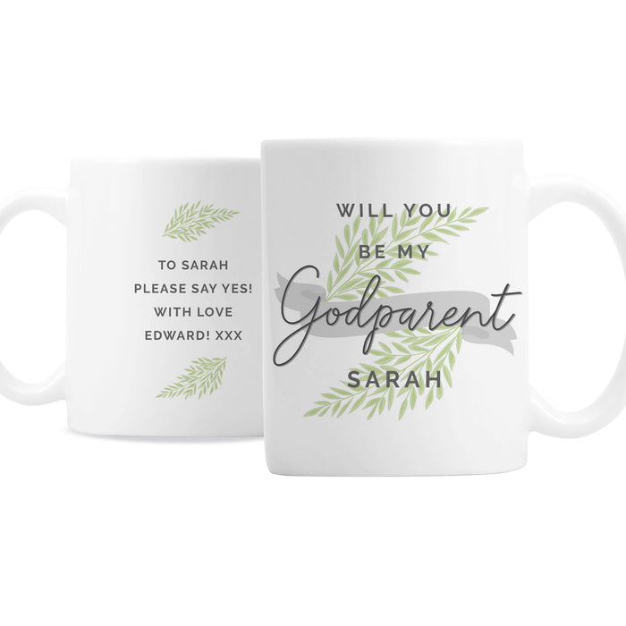 Personalised Godparent Mug - The Gift Cabin UK