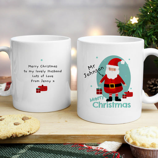 Personalised Mr Claus Christmas Mug - The Gift Cabin UK