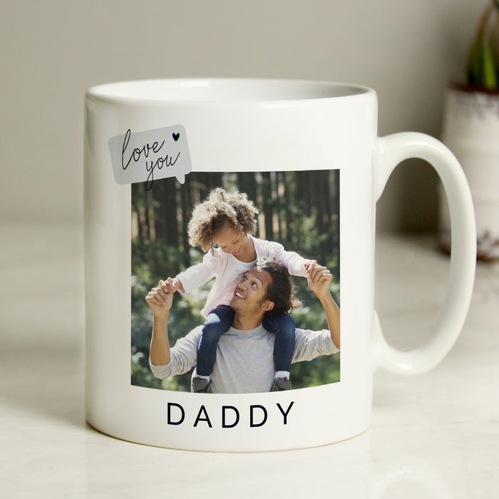 Personalised Love You Snapshot Photo Upload Mug - The Gift Cabin UK