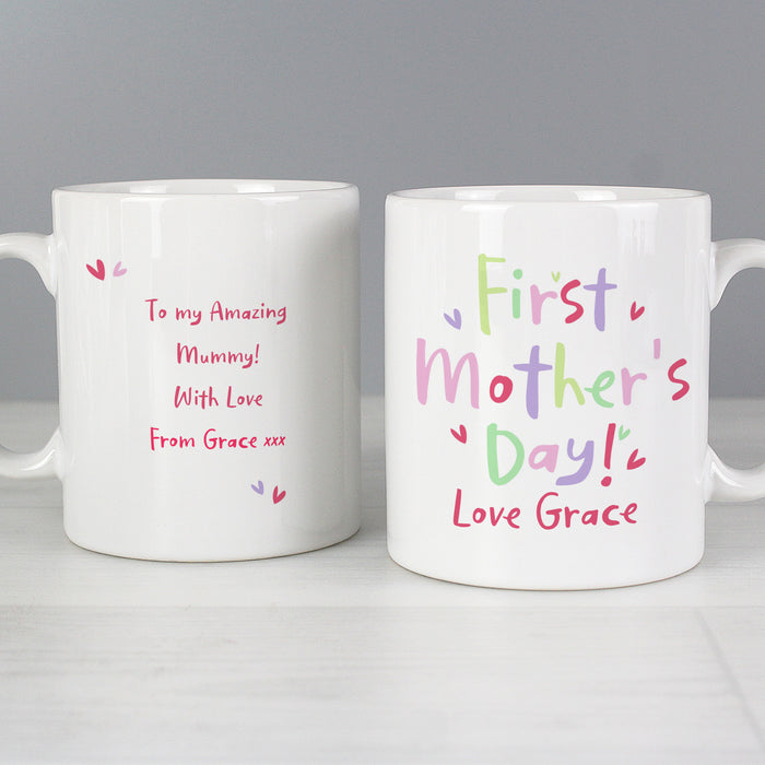 Personalised First Mother's Day Mug - The Gift Cabin UK