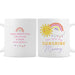 Personalised You Are My Sunshine Mug - The Gift Cabin UK