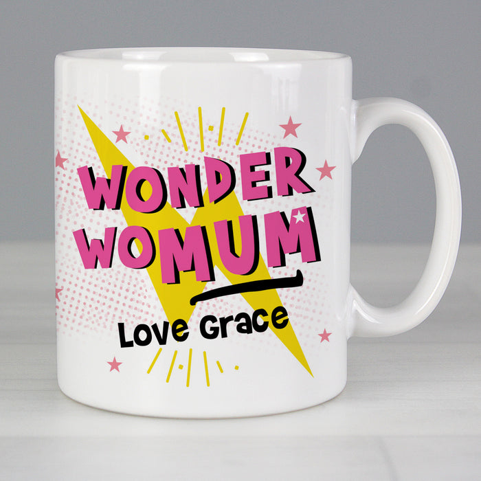 Personalised Wonder WoMum Mug - The Gift Cabin UK