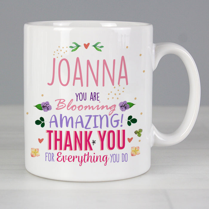 Personalised You Are Blooming Amazing Mug - The Gift Cabin UK