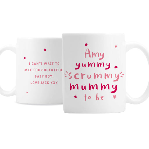 Personalised Yummy Scrummy Mummy To Be Mug - The Gift Cabin UK