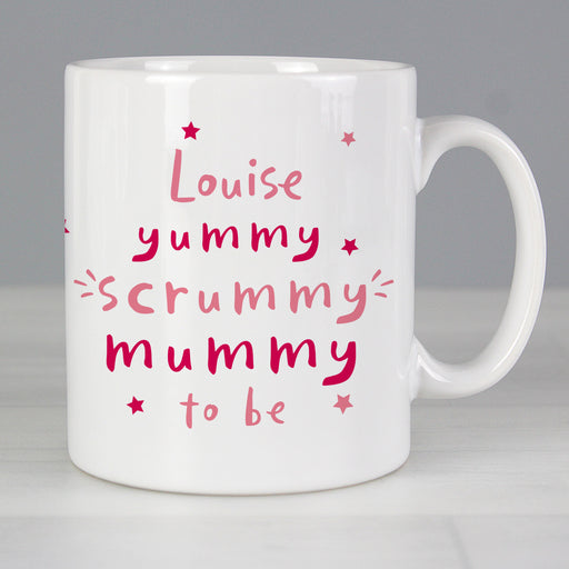 Personalised Yummy Scrummy Mummy To Be Mug - The Gift Cabin UK