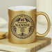 Personalised Worlds Best Gold Mug - The Gift Cabin UK