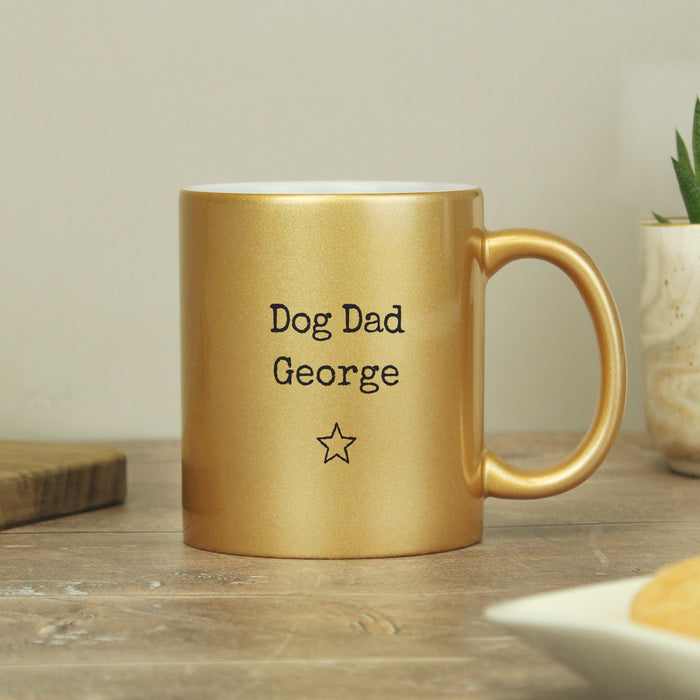 Personalised Free Text Gold Mug - The Gift Cabin UK