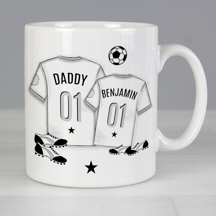 Personalised Football Mini Me Mug - The Gift Cabin UK