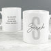 Personalised Name & Initial Mug - The Gift Cabin UK