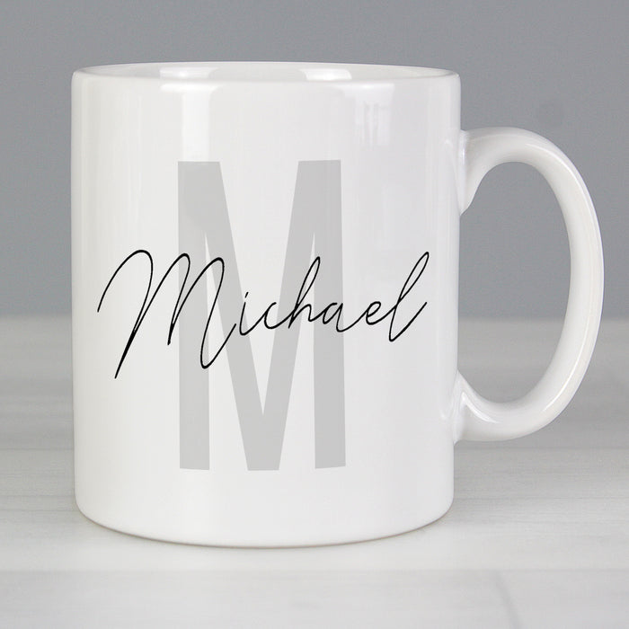 Personalised Name & Initial Mug - The Gift Cabin UK