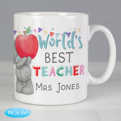 Personalised Me to You World's Best Teacher Mug - The Gift Cabin UK