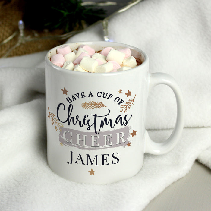 Personalised Cup of Christmas Cheer Mug - The Gift Cabin UK