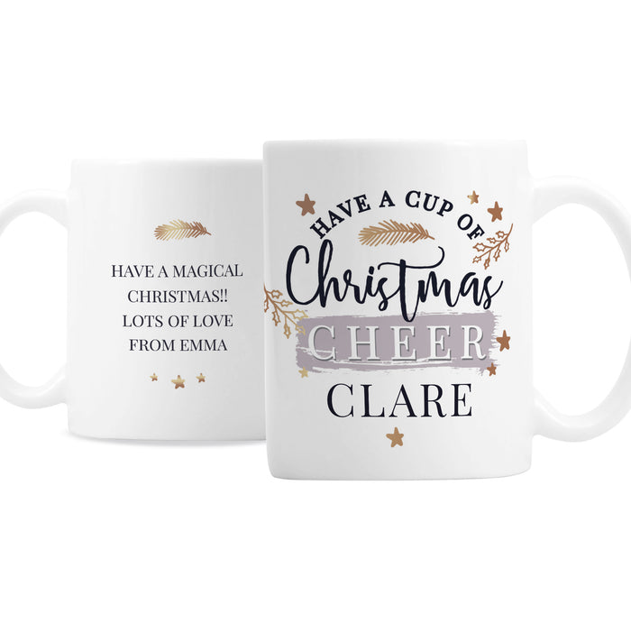 Personalised Cup of Christmas Cheer Mug - The Gift Cabin UK