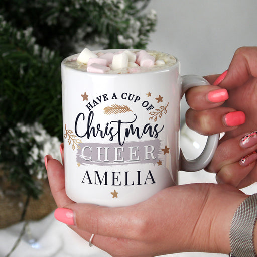 Personalised Cup of Christmas Cheer Mug - The Gift Cabin UK