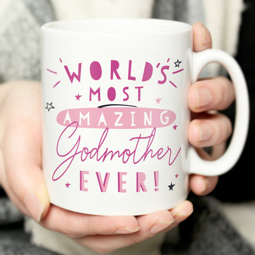 Personalised World's Most Amazing Godmother Mug - The Gift Cabin UK