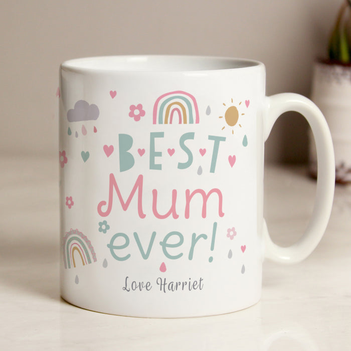 Personalised Best Ever Rainbows & Sunshine Mug - The Gift Cabin UK