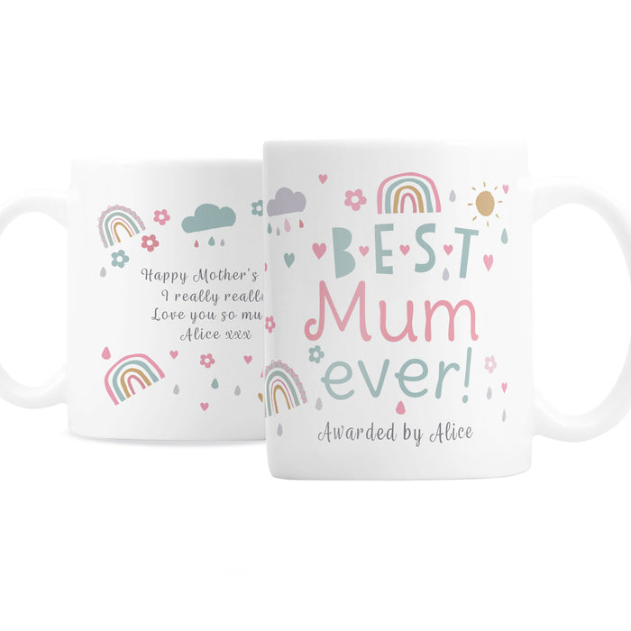 Personalised Best Ever Rainbows & Sunshine Mug - The Gift Cabin UK