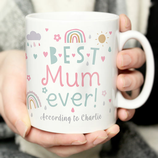 Personalised Best Ever Rainbows & Sunshine Mug - The Gift Cabin UK