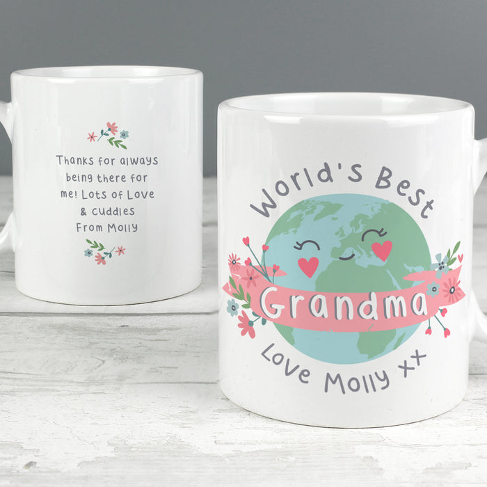 Personalised Worlds Best Mug - The Gift Cabin UK