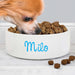 Personalised Blue Name 14cm Medium Pet Bowl - The Gift Cabin UK