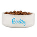 Personalised Blue Name 14cm Medium Pet Bowl - The Gift Cabin UK