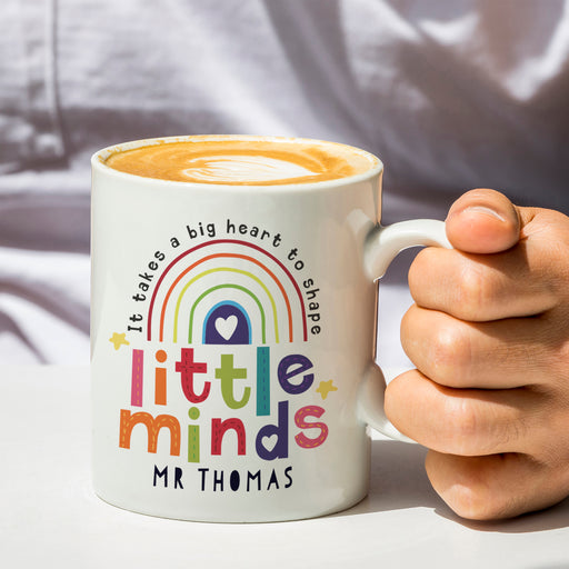 Personalised Shape Little Minds Mug - The Gift Cabin UK