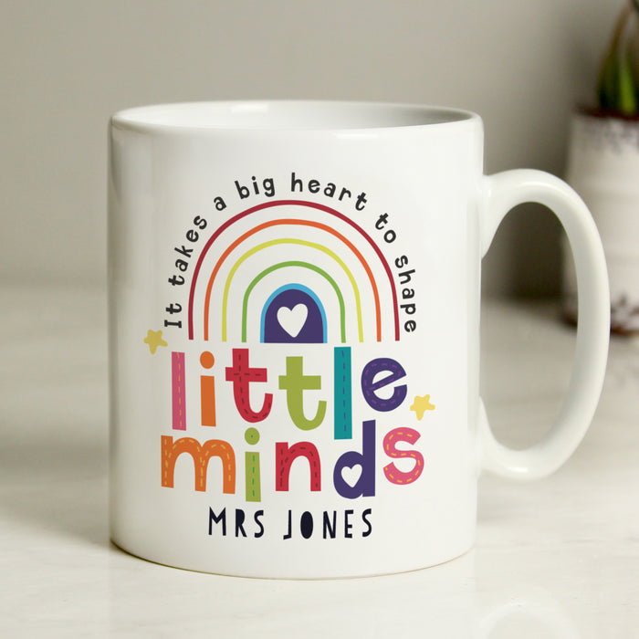 Personalised Shape Little Minds Mug - The Gift Cabin UK