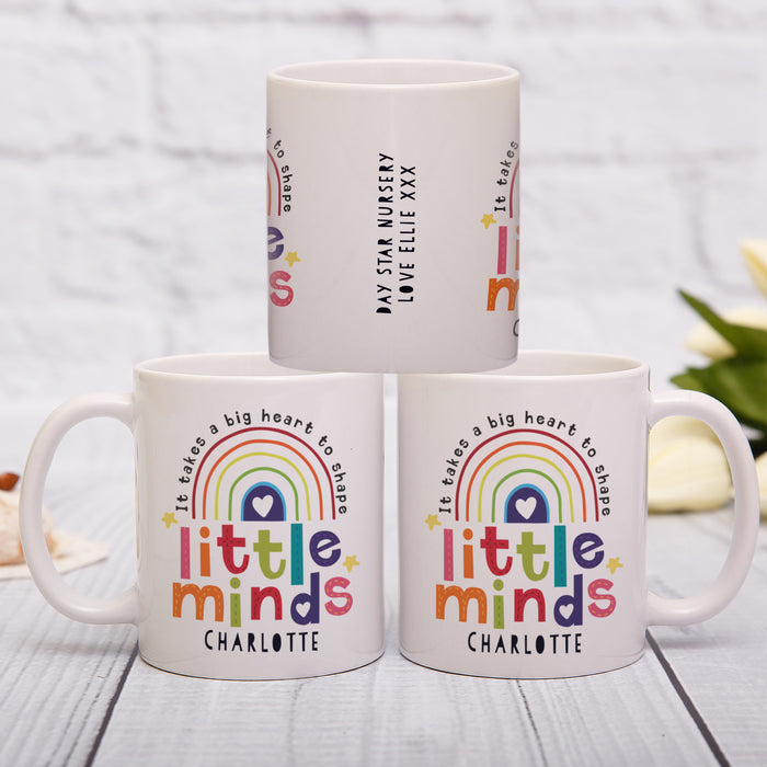 Personalised Shape Little Minds Mug - The Gift Cabin UK