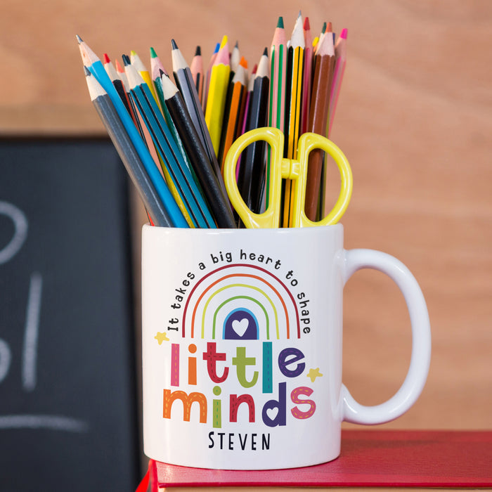 Personalised Shape Little Minds Mug - The Gift Cabin UK