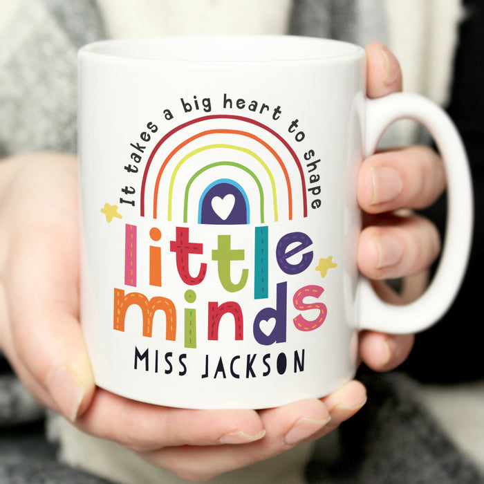 Personalised Shape Little Minds Mug - The Gift Cabin UK