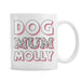 Personalised Dog Mum Pink Spots Mug - The Gift Cabin UK