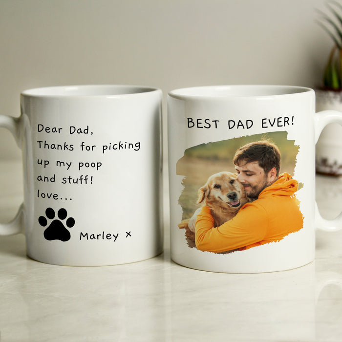 Personalised Free Text Pet Photo Upload Mug - The Gift Cabin UK