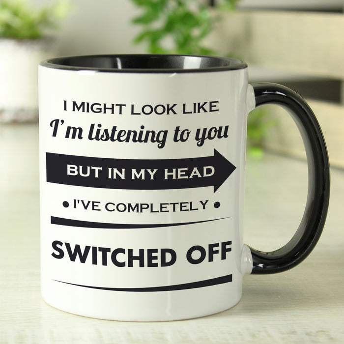 Personalised Look Like I'm Listening Mug - The Gift Cabin UK