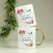 Personalised Geometric Floral Gold Handle Mug - The Gift Cabin UK