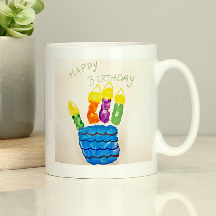 Personalised Childrens Drawing Photo Upload Mug - The Gift Cabin UK