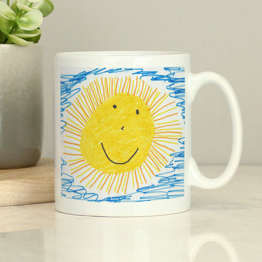 Personalised Childrens Drawing Photo Upload Mug - The Gift Cabin UK