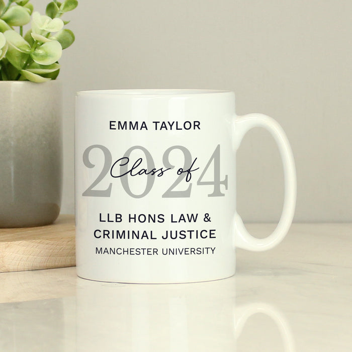 Personalised Class of Graduation Mug - The Gift Cabin UK